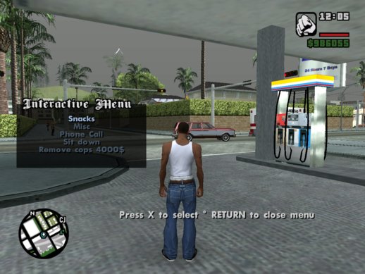 GTA SA Interactive Menu 0.7