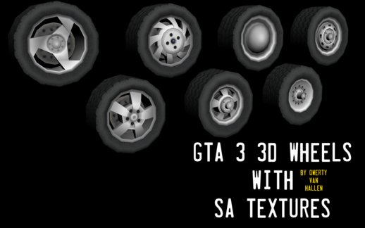 GTA III 3D Wheels SA Style