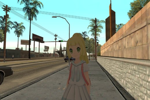 Lillie from Pokemon Masters
