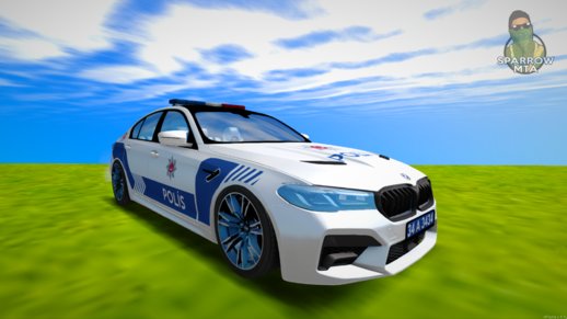 BMW M5 F90 '20 Türk Polis Arabası
