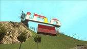 Replace VINEWOOD sign with 5 Arabic Countries