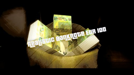 Realistic Banknote EUR 100