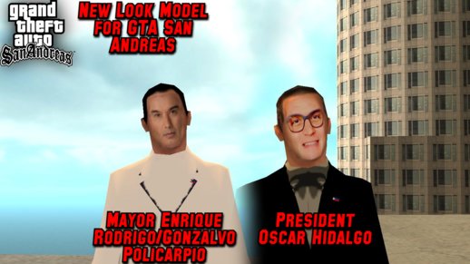 Mayor Enrique Rodrigo and Oscar Hidalgo Skin Mod