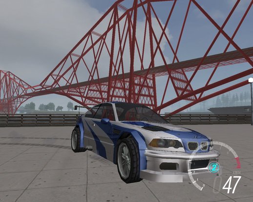 NFSMW BMW M3 GTR Low poly