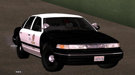 1994 LAPD CVPI GED Slicktop