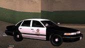 1994 LAPD CVPI GED Slicktop