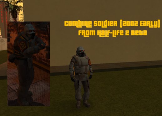 Combine Units from Half-Life 2 Beta
