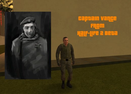 Captain Vance from Half-Life 2 Beta
