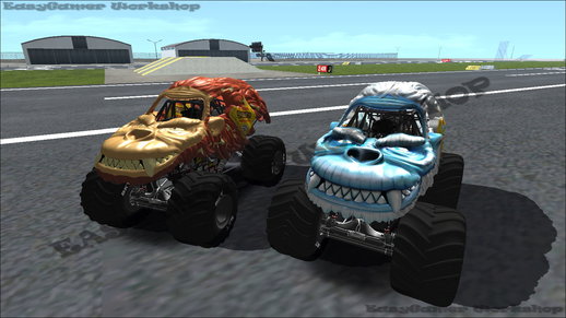 Custom Yeti & Sasquatch Monster Truck