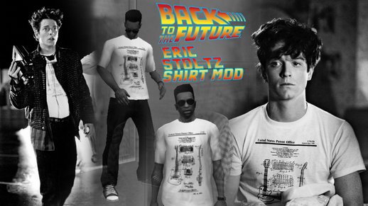 Back To The Future Eric Stoltz Shirt Mod