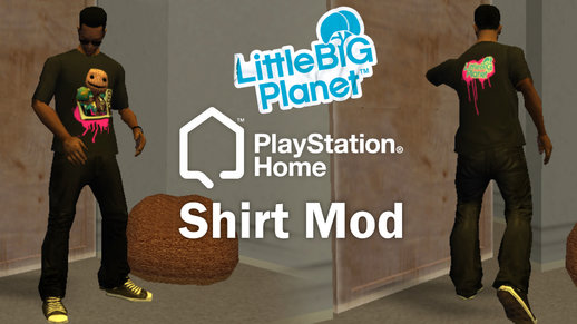 PlayStation Home LittleBigPlanet Shirt Mod