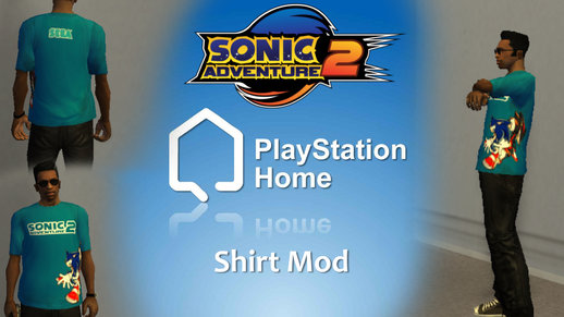 PlayStation Home Sonic Adventure 2 Shirt Mod