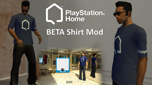 PlayStation Home BETA Shirt Mod
