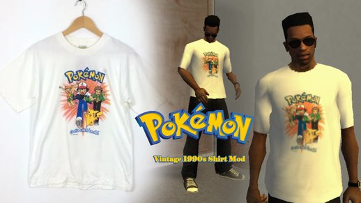 Pokemon Vintage 1990s Shirt Mod