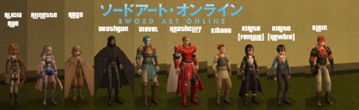 Sword Art Online Skin Pack