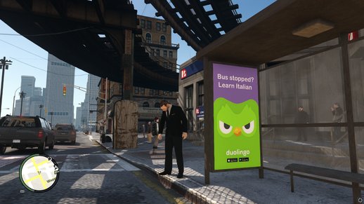 Bus Stop Ads