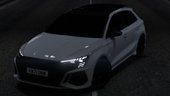 Audi RS3 Sportback 8Y 2022 [Add-On / FiveM | VehFuncs | Panoramic Sunroof]