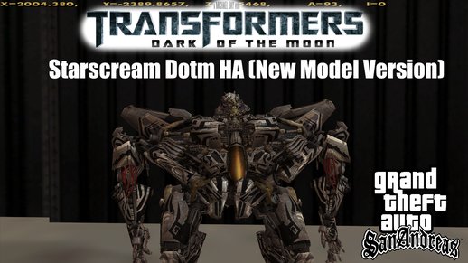 Transformers Starscream Dotm Ha (Nuevo Modelo)