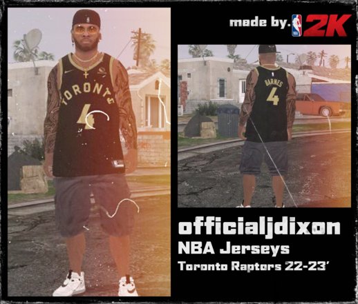 Toronto Raptors Jersey 22-23'