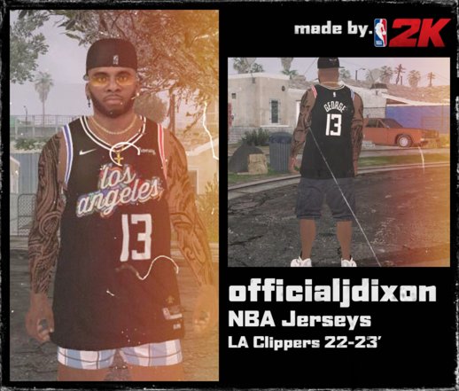 LA Clippers Jersey 22-23'