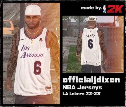 Los Angeles Lakers Jersey 22-23'