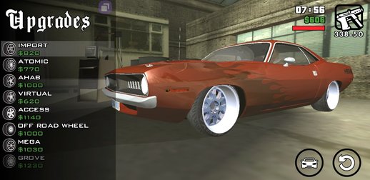 1970 Plymouth Barracuda 440 For Android