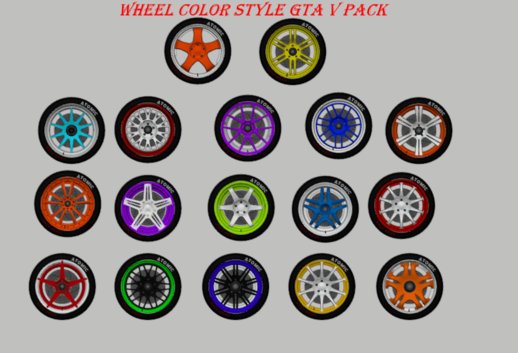 Wheel Color Style GTA V