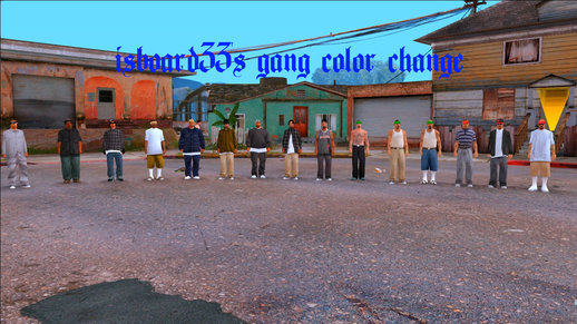 Isboard33's Gang Color Change 