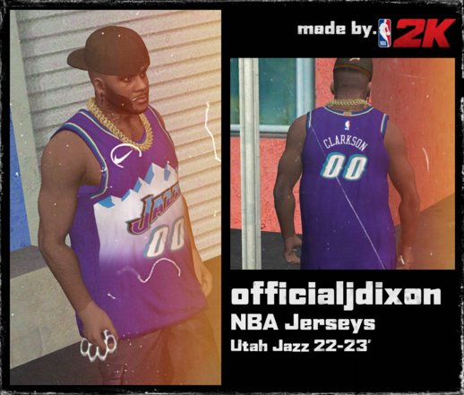 Utah Jazz 22-23' Jersey