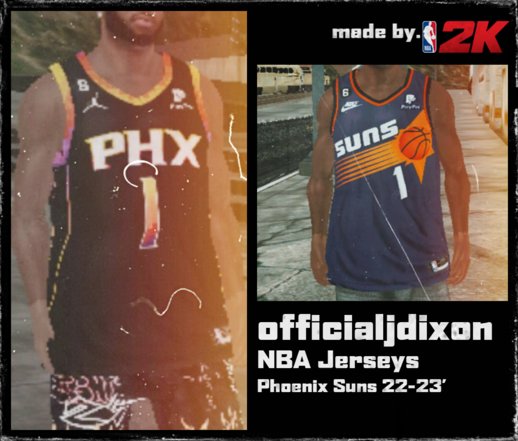 Phoenix Suns 22-23' Jersey