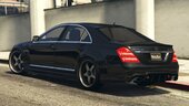 2007-2013 Mercedes-Benz S Class W221 [Add-On | Tuning | Wheels | VehfuncsV | LODs]
