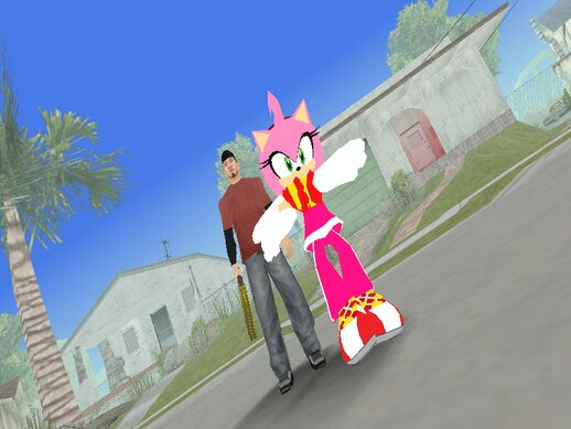 Amy Rose From Sonic Riders