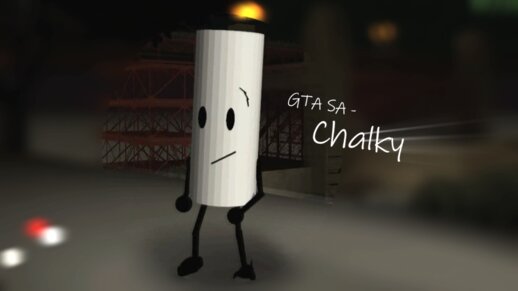 Chalky The Object Character