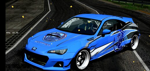 Toyota GT86 Dragon Blue for Mobile