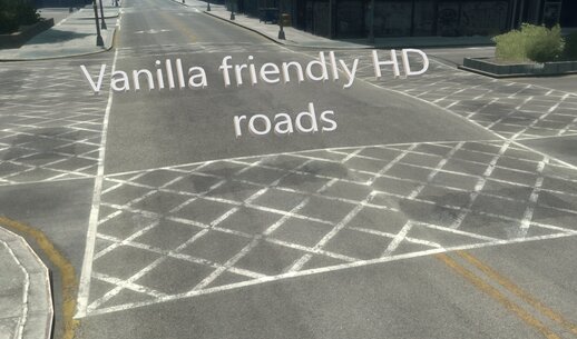 Vanilla friendly HD roads