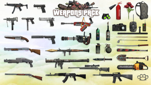 Mega Pack Of Weapons