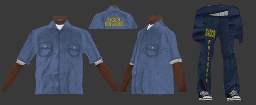 SADCR Inmate Uniform