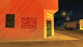 Ne Mutlu Türküm Diyene Duvar Yazısı