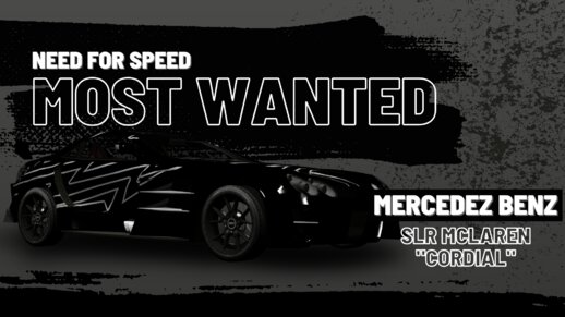 [NFS Most Wanted] Mercedez Benz SLR 