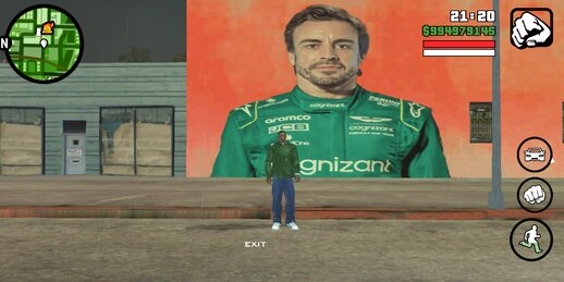 Fernando Alonso Wall (Formula 1)