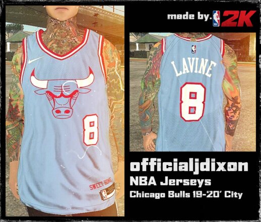 Chicago Bulls 19-20' City Jersey