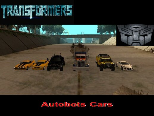Transformers Autobots Cars (with scripts to get them fast)