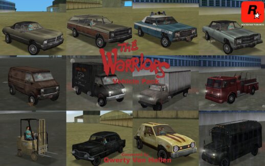 The Warriors Cars Pack