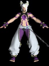 SKIN DE Juri con traje blanco y lila de Street Fighter 6