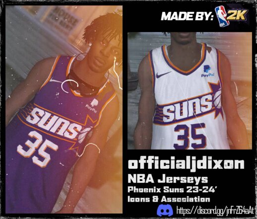 Phoenix Suns 23-24' Icon & Association Jerseys