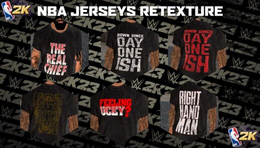 WWE The USOS Loose Shirt Pack