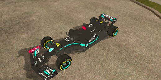 Mercedes AMG F1 W12 with 2023 Livery