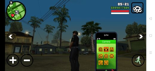 GTA 5 like Intractable Phone Mod for Android