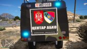 6x6 Custom Defender, Serbian Woodland - Vojska Srbije / Serbian Army [Replace/ELS]