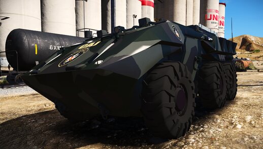 Lazar 3, Armored Combat Wheeled Vehicle - SAJ, Policija Srbije / Special Anti-Terrorist Unit [Replace]